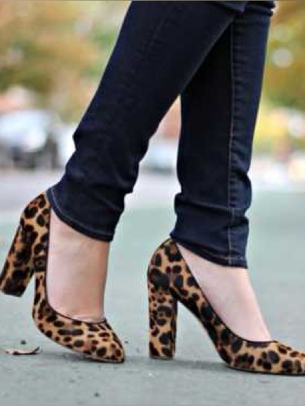 J.Crew Collection Etta Calf Hair Leopard Pumps Size 7 Made in Italy